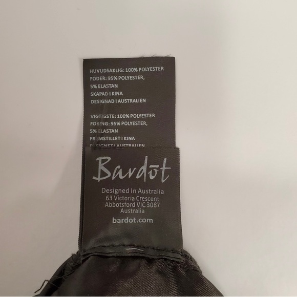 Bardot Halter Lace-Guipure Cocktail Dress - Picture 6 of 6